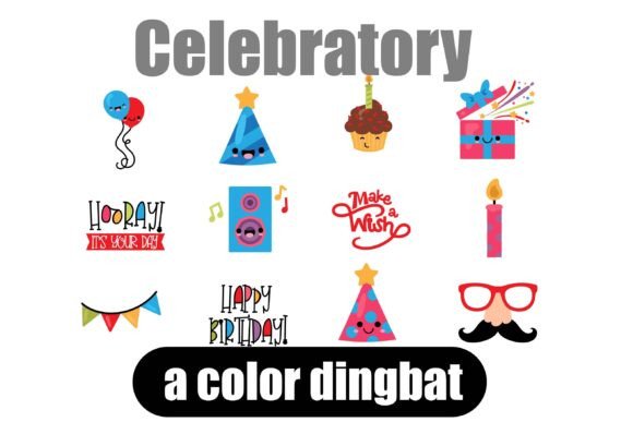 Celebrate Every Design with Kawaii Dingbat Flair