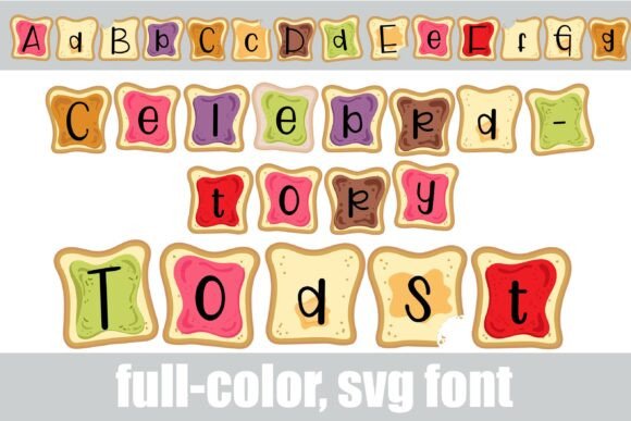 Celebrate in Style: The Vibrant World of the Celebratory Toast Font