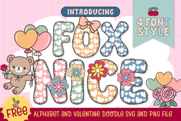 Fox Nice: A Playful Font for Heartfelt Creative Projects