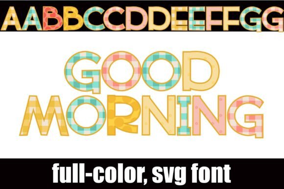Good Morning: A Whimsical Pastel Font for Creative Projects