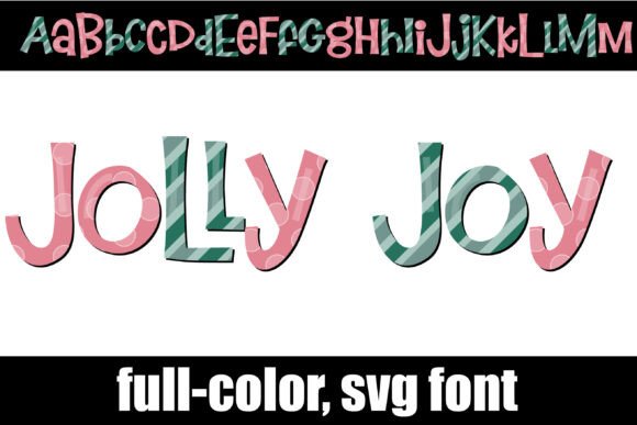 Jolly Joy: The Festive Font for Bold, Colorful Design