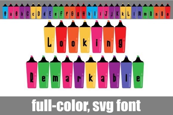 Looking Remarkable: A Creative Font for Vibrant Projects