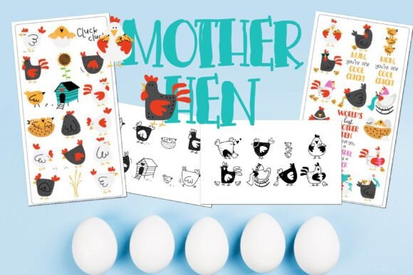 Mother Hen: A Creative Font for Charming Designs