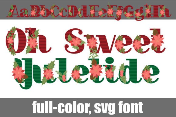 Oh Sweet Yuletide: A Festive Serif for Your Holiday Designs