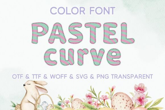 Pastel Curve: The Versatile Creative Font for Modern Designs