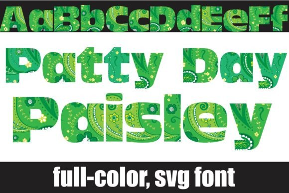 Patty Day Paisley: A Colorful Sans Serif with Organic Flair