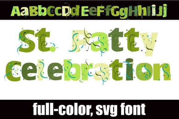 St. Patty Celebration: A Festive Font for Your Projects